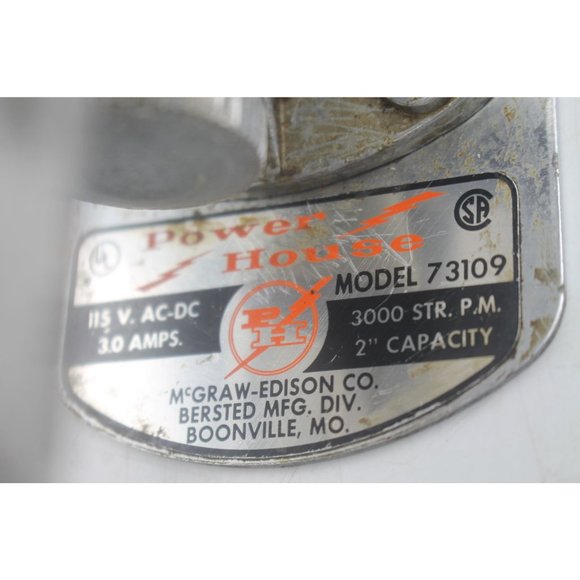 Vintage Power House Model 73120 Electric Jig Saw McGraw-Edison Works *1597* - Picture 3 of 12